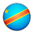 Flag Of Democratic Republic Of The Congo Icon